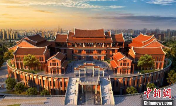 故宫海上丝绸之路馆(暂名)效果图 世茂集团供图