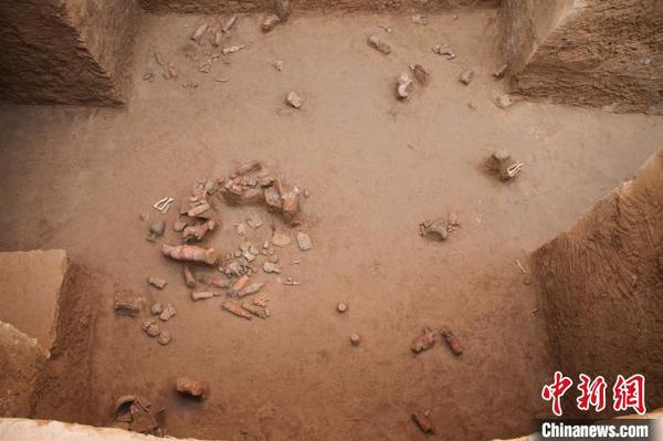 M7前室。陕西省考古研究院