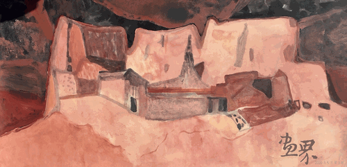 威平堡-50×100cm-甄树刚