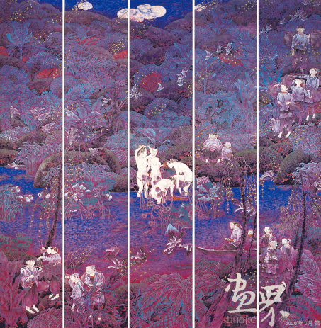 暖月亮-220×230cm-2011年-陈孟昕