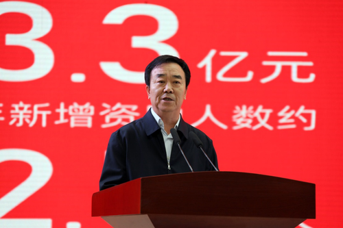 宁夏回族自治区党委常委、统战部部长白尚成发表总结讲话