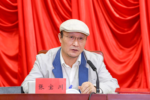 人民政协报社党委副书记、副总编辑张宝川发言