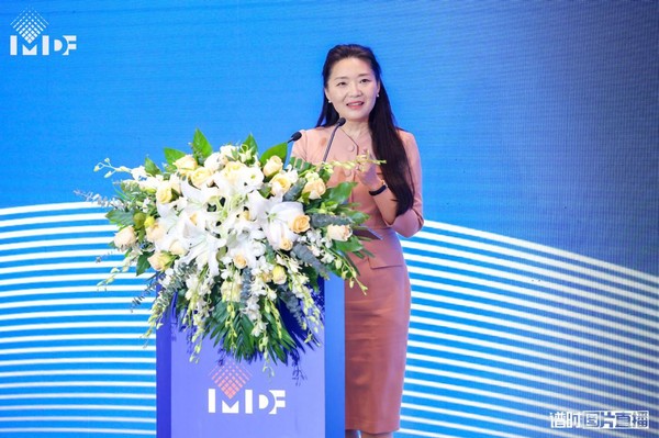 项目援助对象代表、中央广播电视总台新闻中心夜间节目部副主任郭静发言