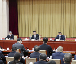 王沪宁与社会科学界别政协委员共商国是