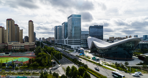 院士港产业核心区试验区（实景图）