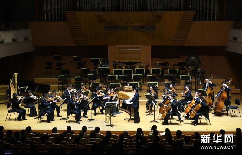 3月13日拍摄的音乐会现场。