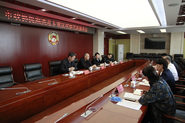 市政协提案委领导带队到东城区政协就提案工作进行调研座谈