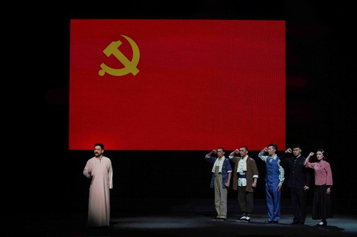 新编现代京剧《李大钊》剧照 北京京剧院供图