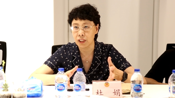 杜娟副主席讲话