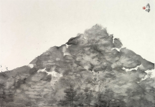 水墨系列三70x40cm