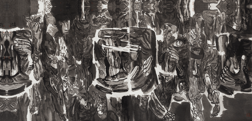 墨-语-200x400cm-2021年-张江舟