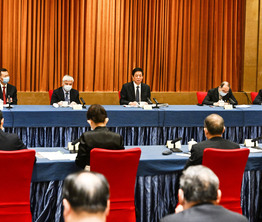 栗战书与民盟、民进界别政协委员共商国是