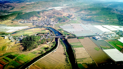 寻甸县标志地：阿交合溪阿交合溪