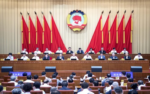 （时政）全国政协十三届常委会第二十二次会(1153740)-20220620215031