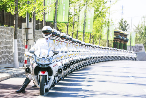 “一带一路”高峰论坛护卫官兵整装待发。安晓惠摄