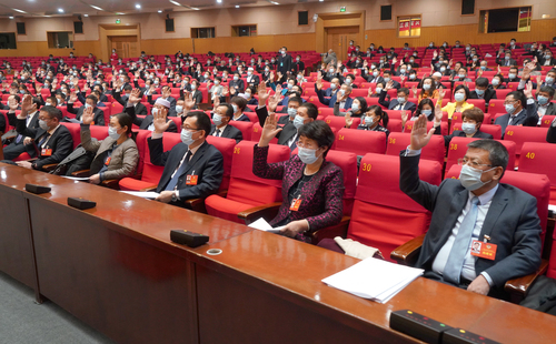 头条配图二：自治区政协十一届五次会议现场(1578871)-20230104135748