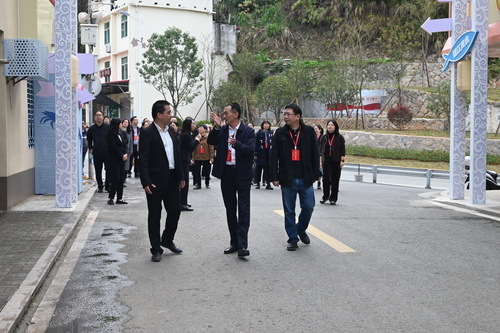 1.闽清县政协视察雄江镇海峡乡建乡创家园