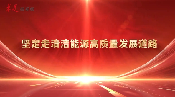 坚定走清洁能源高质量发展道路