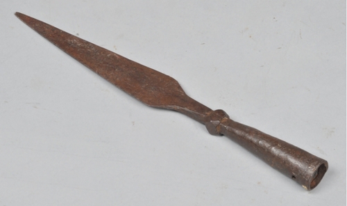 王璞用过的红缨枪头 长34.5厘米(7444145)-20250620144838