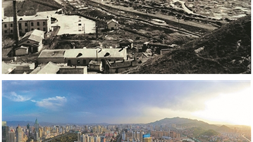 天山脚下，安居如画