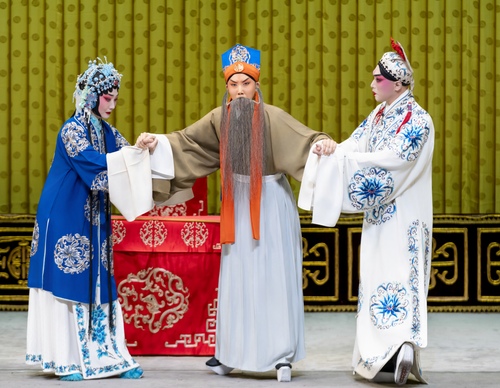 王若丁在《洪羊洞》中饰演杨延昭（赵文华摄）