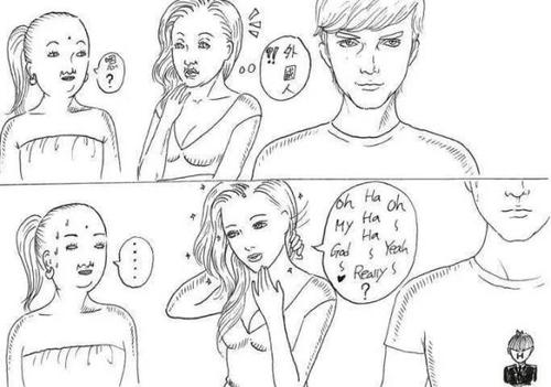 老外痛骂台湾女生，大陆女生躺枪了