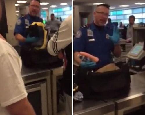 美国男子首次坐飞机被恶搞 旅行包内发现性玩具