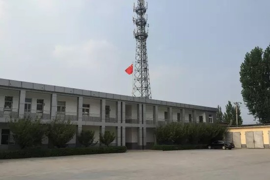 唐坊镇政府大院。新京报记者刘子珩_摄