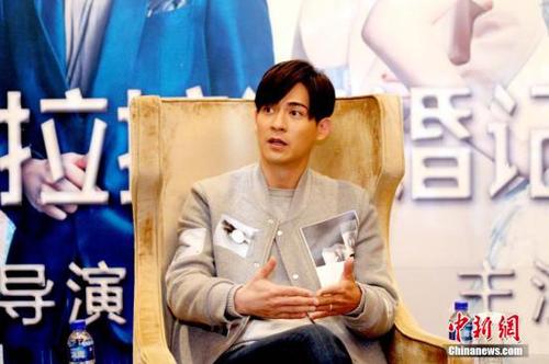 周渝民（仔仔）资料图。 中新社记者 张道正 摄